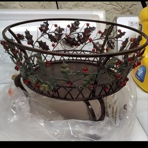 Partylite Hollylites 3 Wick holder.